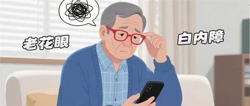 老花眼=白内障？别再搞混了，我教你一眼区分