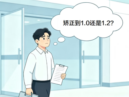 近视手术矫正到多少合适？1.0还是1.2？